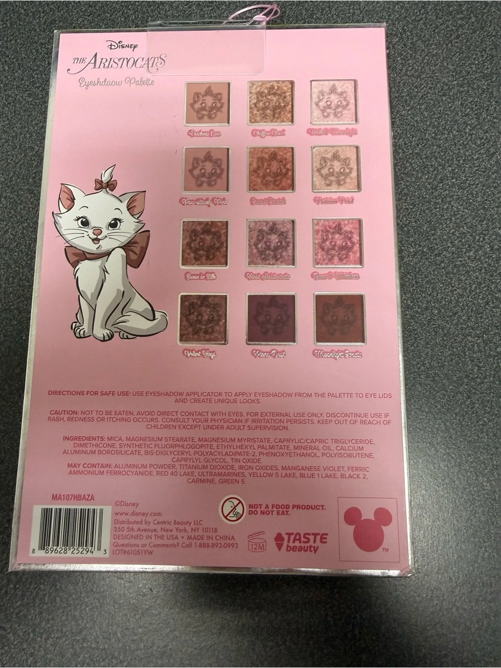 Disney The Aristocats Marie Eyeshadow Palette *NEW